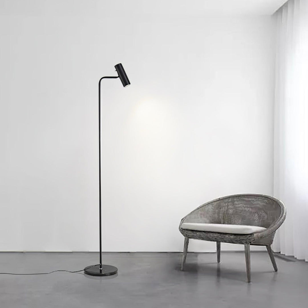 Elegant Minimalist Satin Brass Lamp