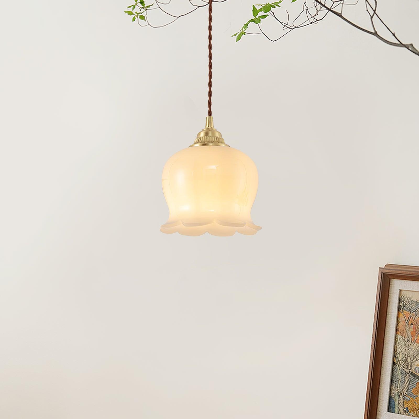 Flower Shaped Pendant Lamp - Artistic Home Decor