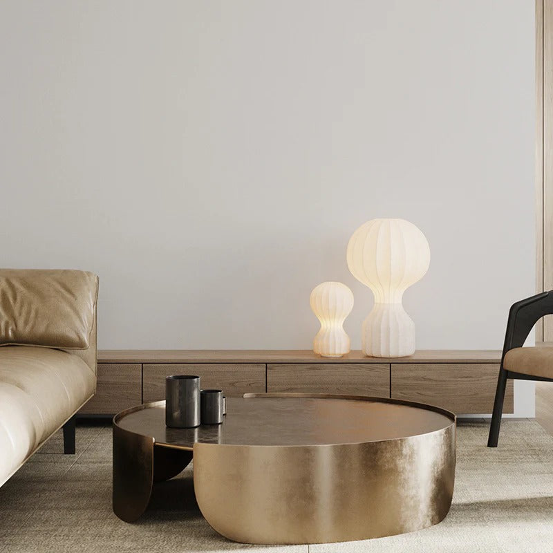French Vintage Silk Table Lamp - Renée Collection