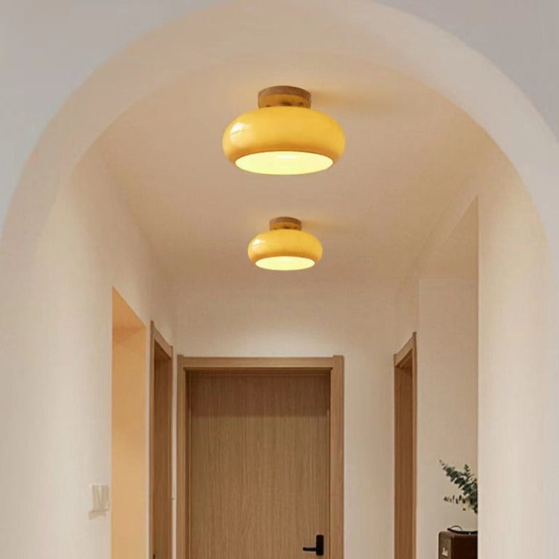 Hailie Modern Round Flush Mount Ceiling Light – Minimalist Design