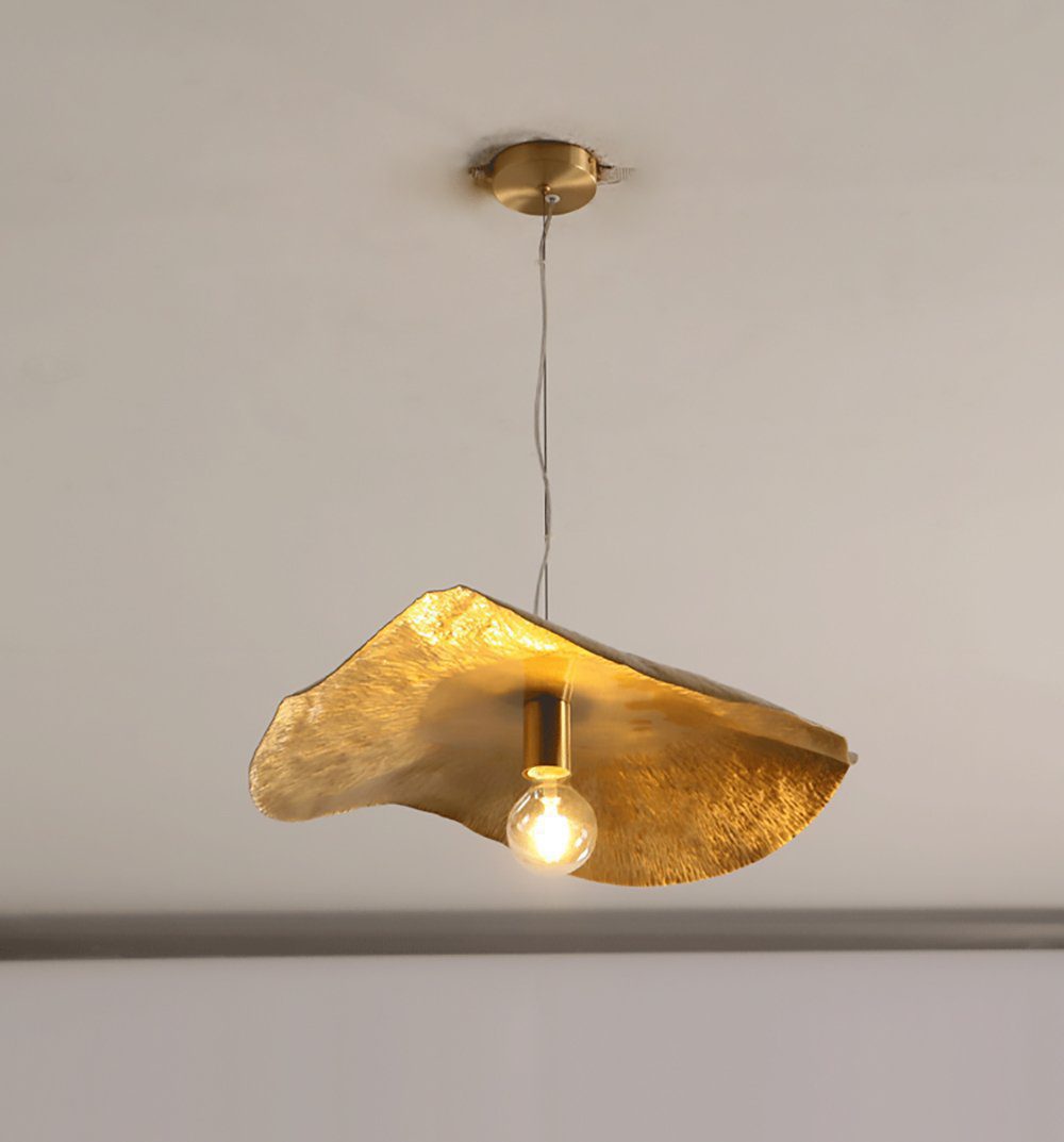 Hammered Brass Pendant Light – Distinctive Modern Design