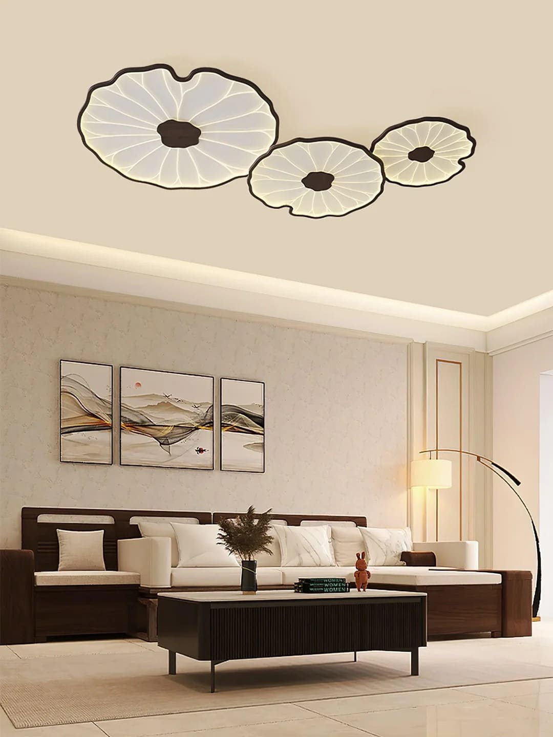 Lotus Leaf Creative Ceiling Light – Unique Design