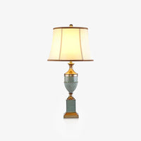 Luxury European Fabric Table Lamp