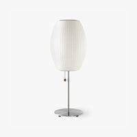 Mid-Century Table Lamp – Elegant Ribbed Shade