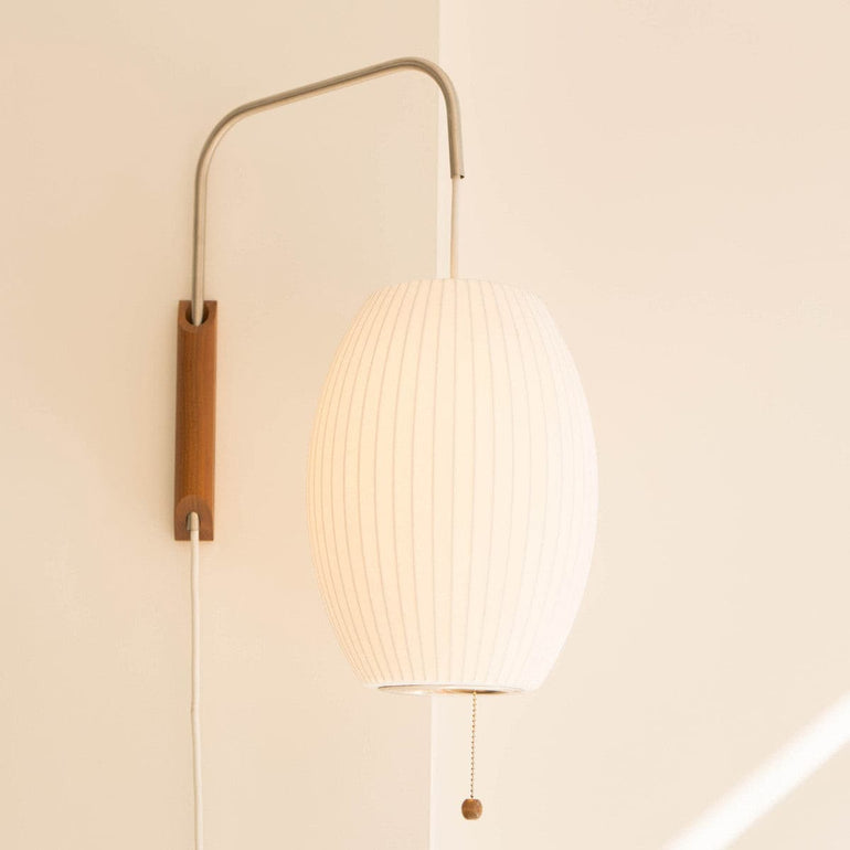 Mid-Century Wall Lamp – Adjustable Bubble Design