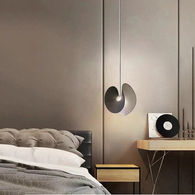 Minimalist Semicircular Pendant Light – Integrated LED