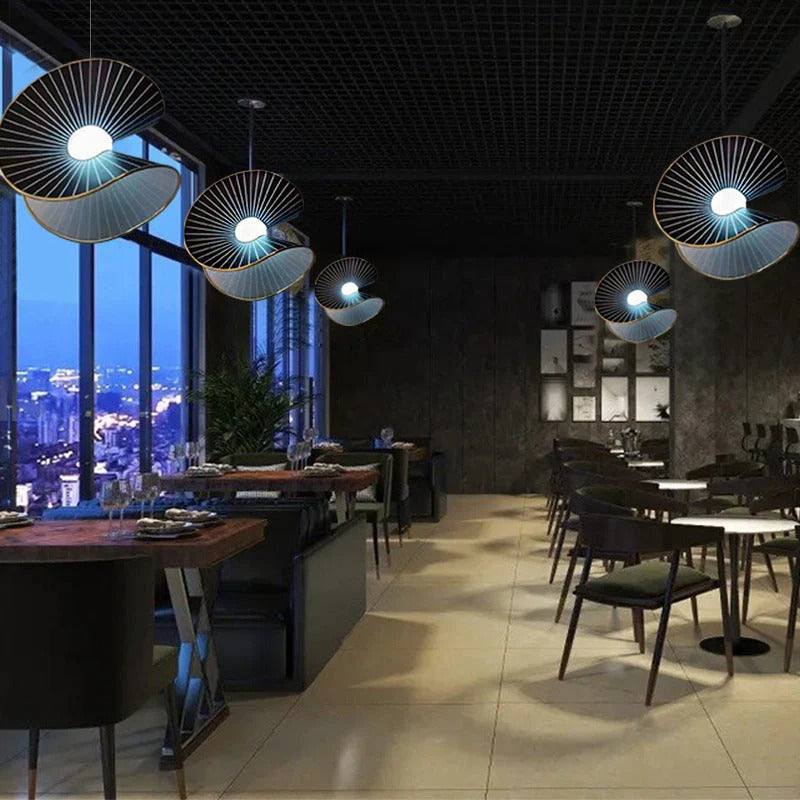 Minimalist Semicircular Pendant Light – Integrated LED