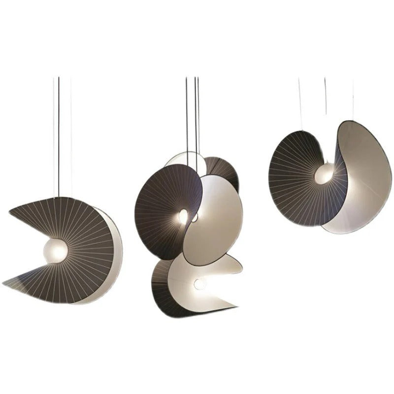 Minimalist Semicircular Pendant Light – Integrated LED