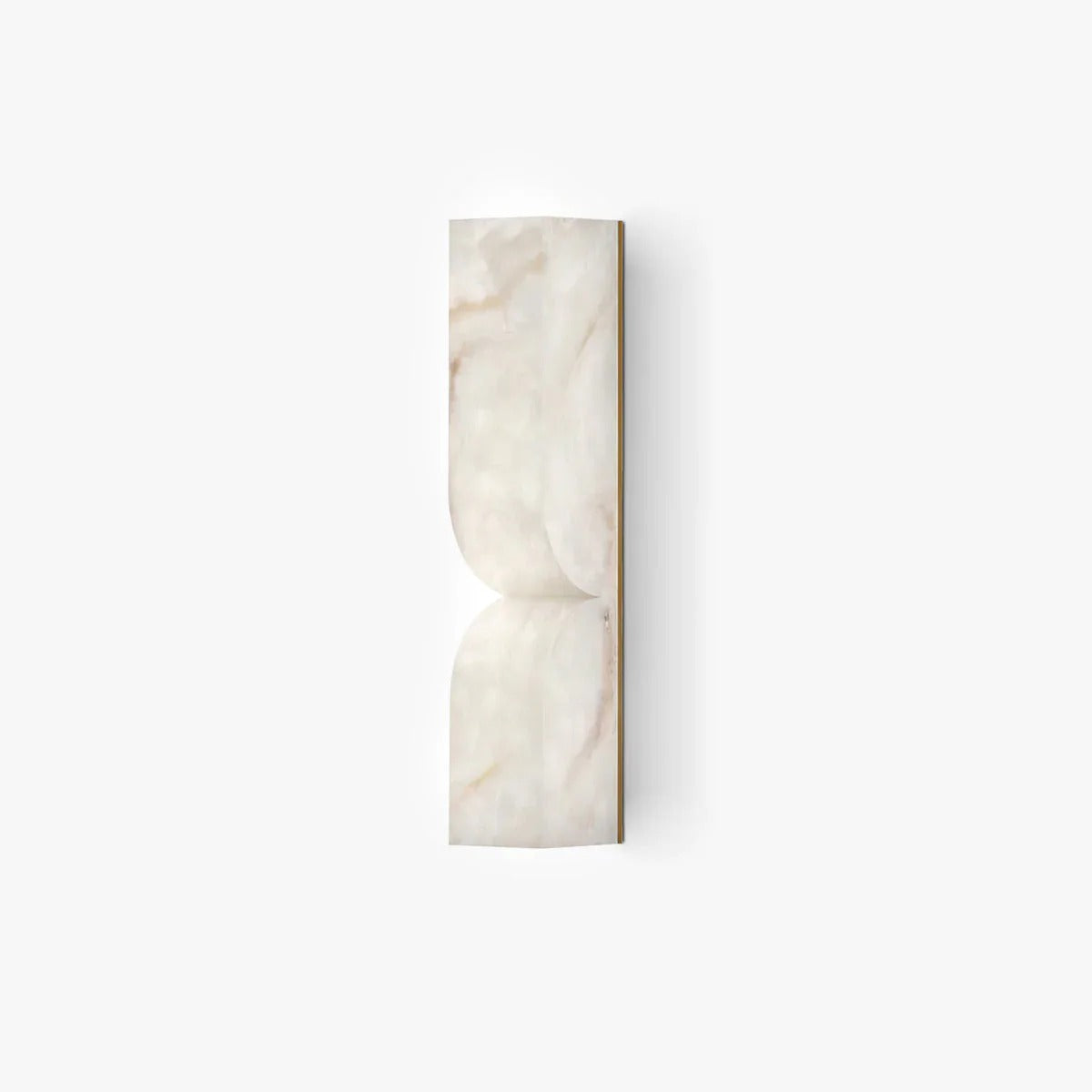 Minimalist Structured Dual-Curve Wall Sconce LED