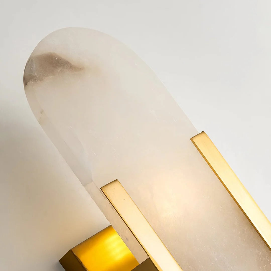 Minimalist Wall Sconce – Rounded Rectangular Shade