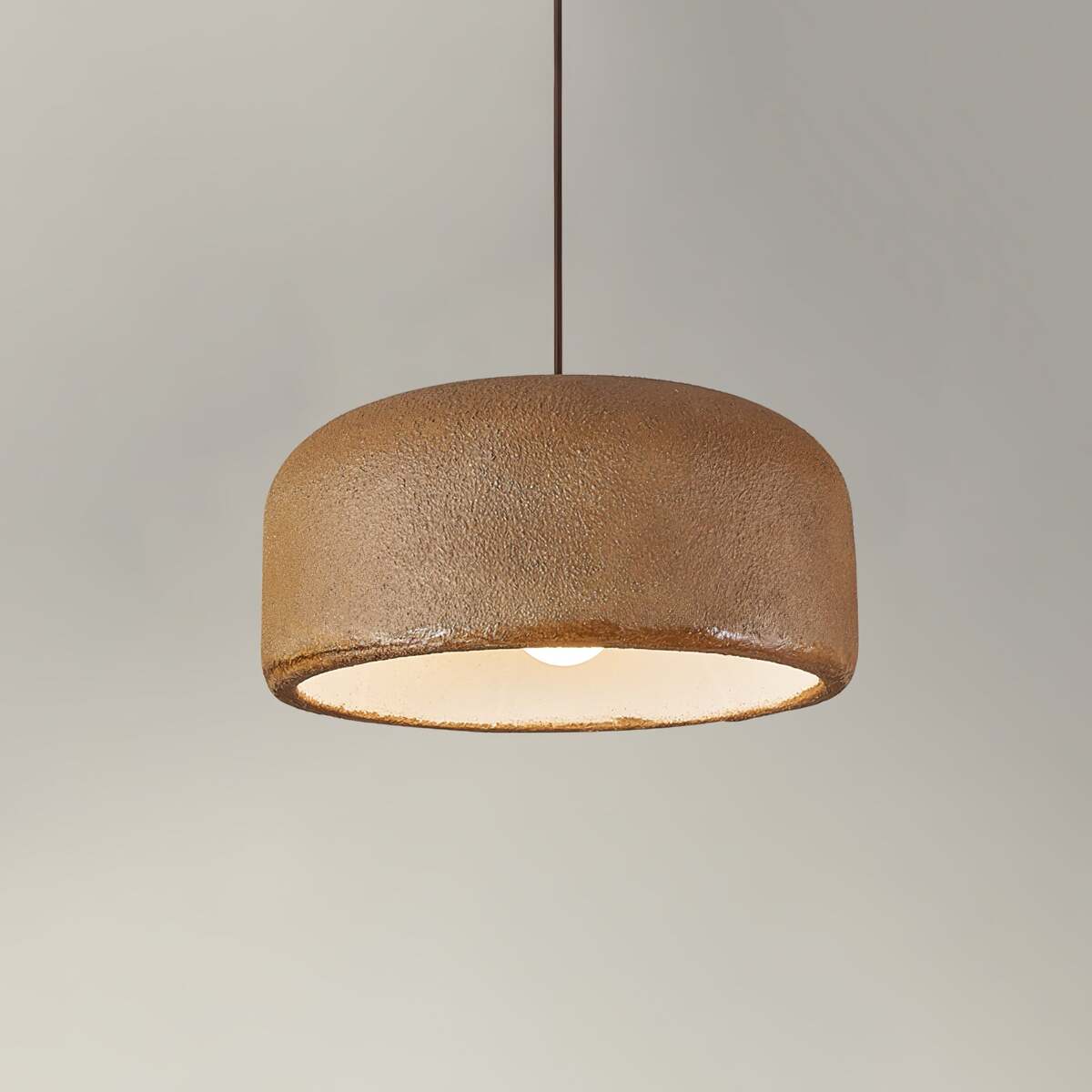 Minimalist Pendant Light – Wabi-Sabi Design