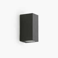 Minimalist Outdoor Exterior Wall Light – Black, Steady or Sensor Modes