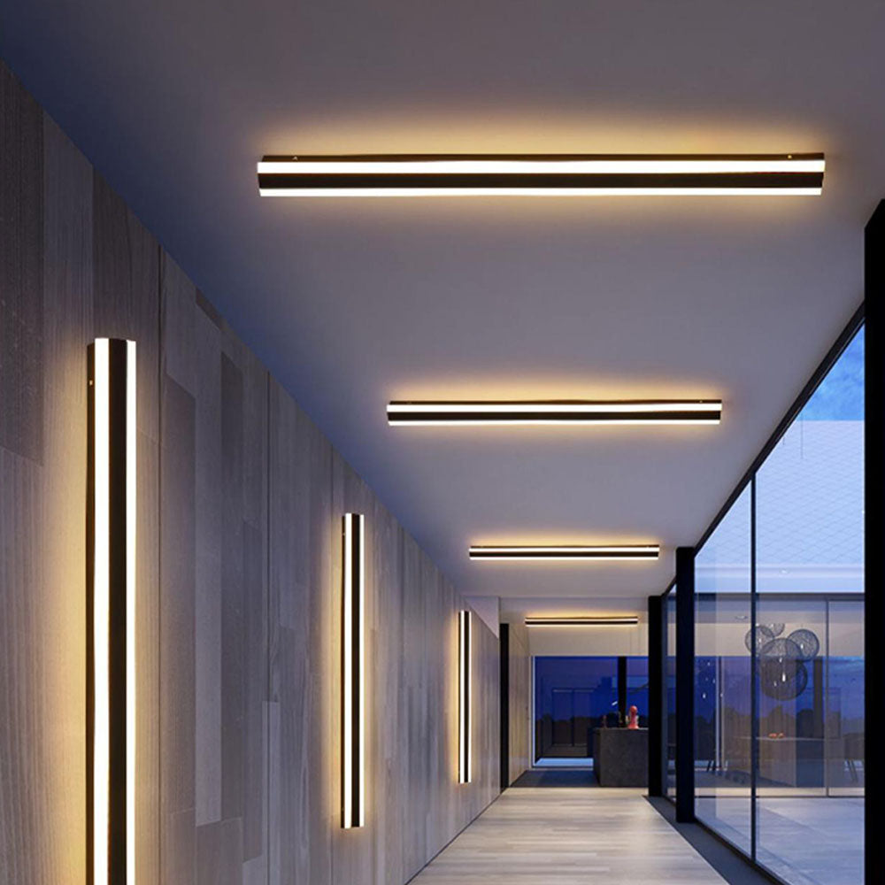 Minimalist Outdoor LED Wall Light – Dimmable & Motion Sensor Feature