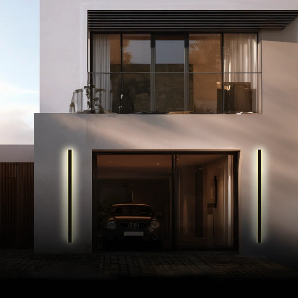 Minimalist Outdoor LED Wall Light – Dimmable & Motion Sensor Feature