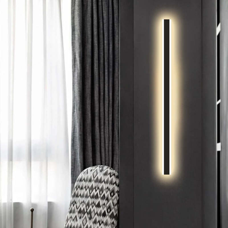 Minimalist Outdoor LED Wall Light – Dimmable & Motion Sensor Feature