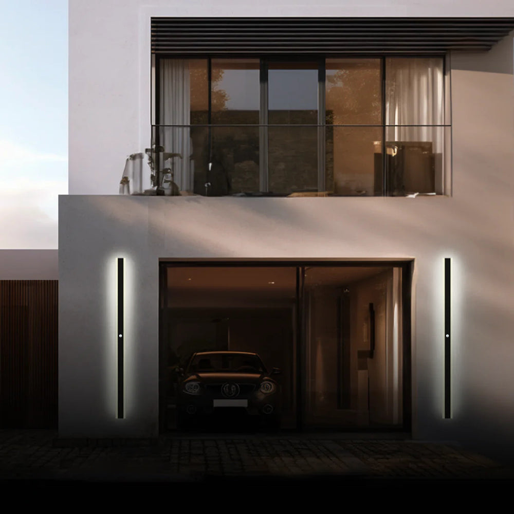 Minimalist Outdoor LED Wall Light – Dimmable & Motion Sensor Feature
