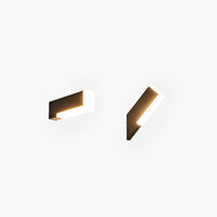 Minimalist Outdoor Wall Sconce – Black, Geometric Shape, Waterproof