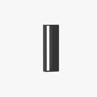 Minimalist Outdoor Wall Sconce – Rectangular, Black or White, Waterproof