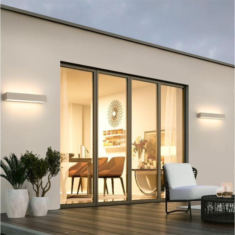 Minimalist Rectangular LED Wall Light – Waterproof & Modern Style