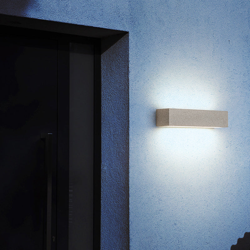 Minimalist Rectangular LED Wall Light – Waterproof & Modern Style