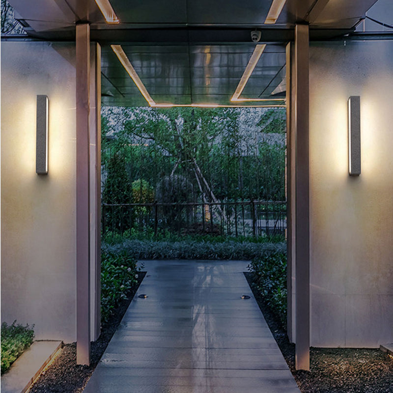 Minimalist Rectangular LED Wall Light – Waterproof & Modern Style