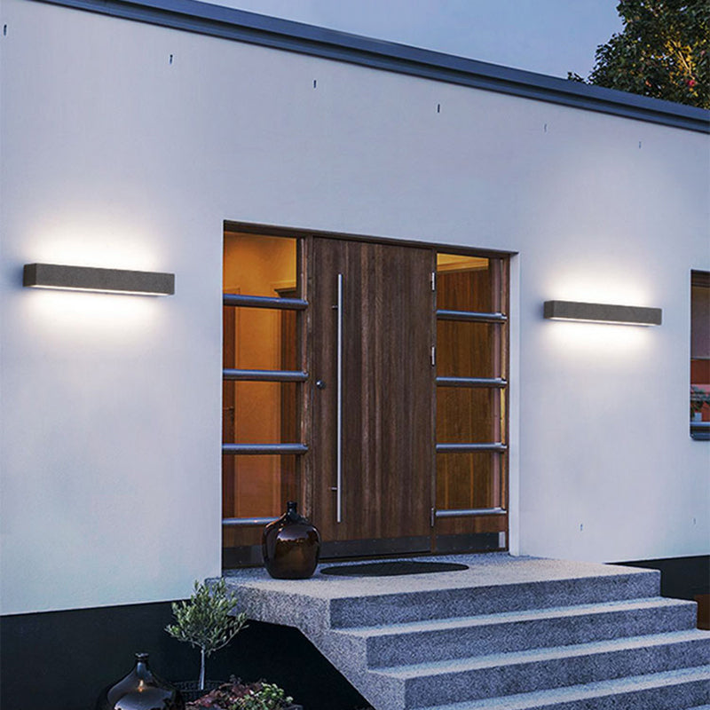 Minimalist Rectangular LED Wall Light – Waterproof & Modern Style