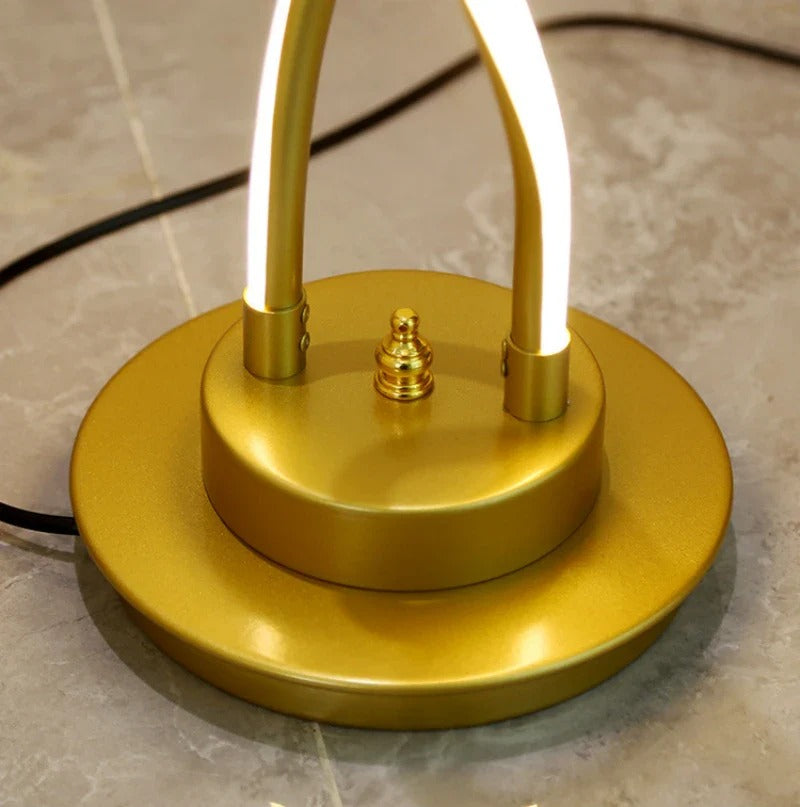 Minimalist Spiral LED Floor Lamp