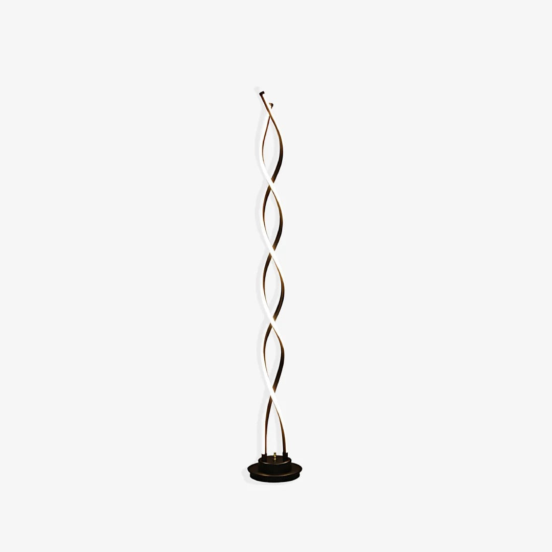 Minimalist Spiral LED Floor Lamp