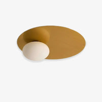 Minimalistic Oval Ceiling Lamp - Sleek Design