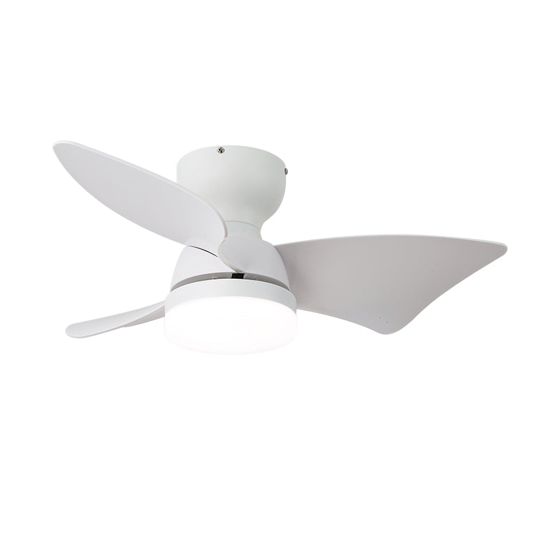 Modern Ceiling Fan Light - Metal Base & ABS Blades