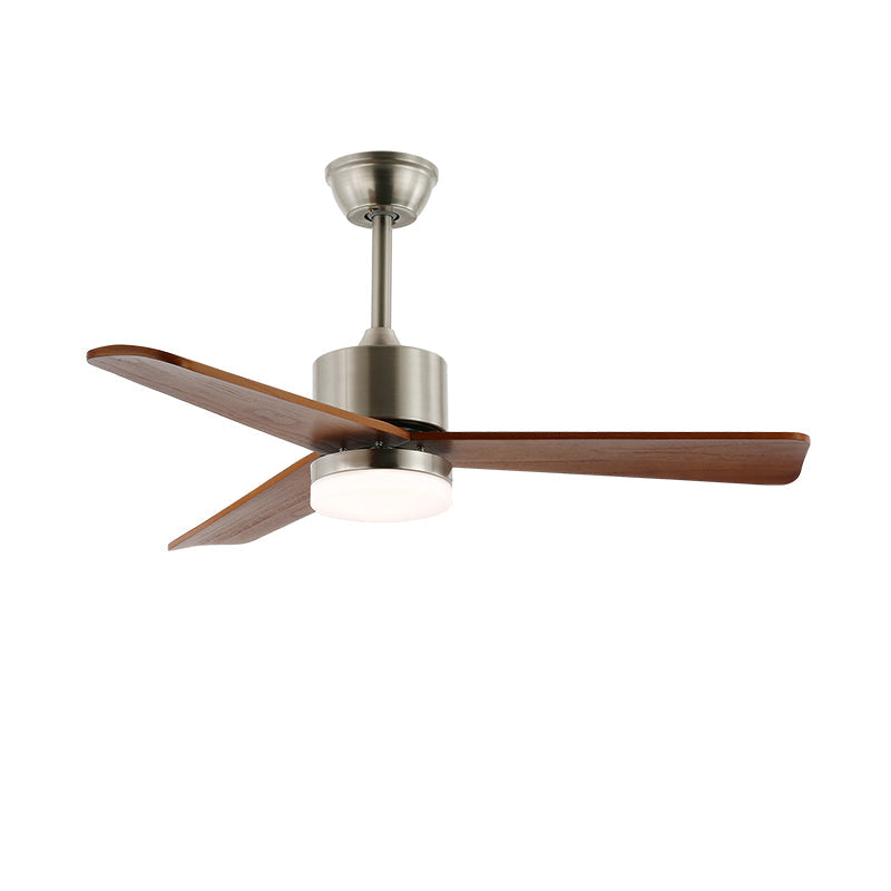 Modern Wooden Ceiling Fan Light with Remote