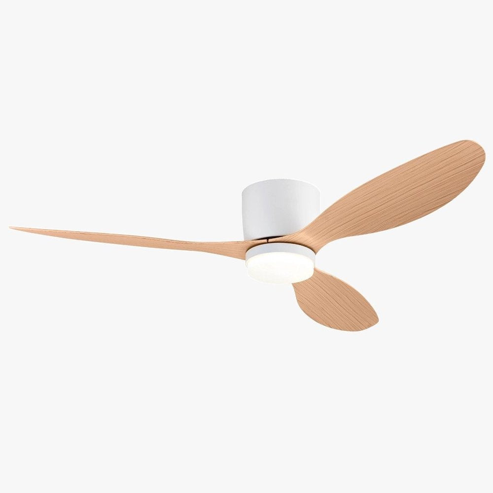 Modern Ceiling Fan with Light – Remote & Quiet