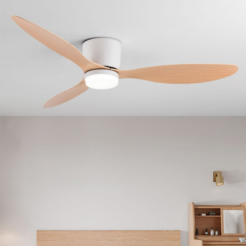 Modern Ceiling Fan with Light – Remote & Quiet