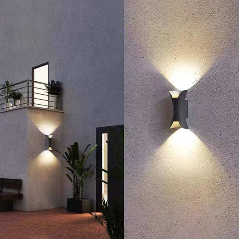 Modern LED Outdoor Wall Light – Waterproof, Multiple Colors, Garden & Patio