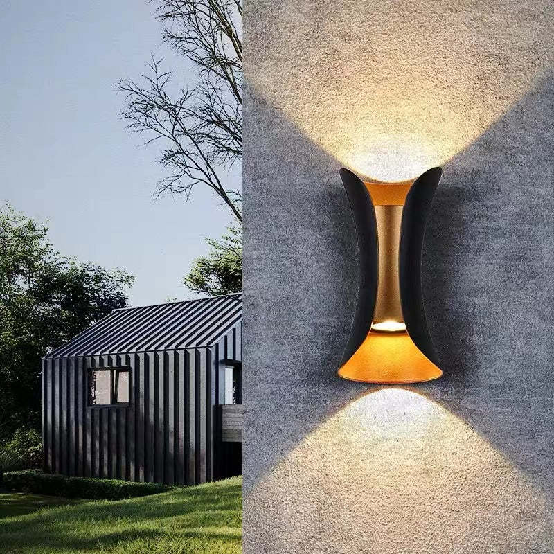 Modern LED Outdoor Wall Light – Waterproof, Multiple Colors, Garden & Patio