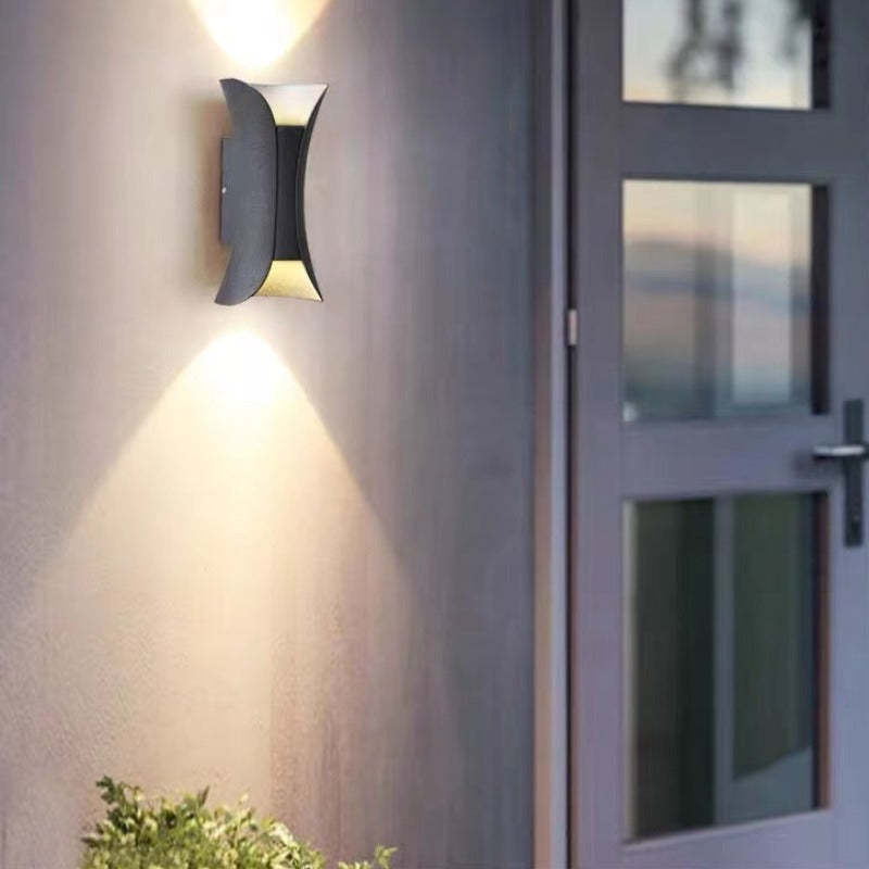 Modern LED Outdoor Wall Light – Waterproof, Multiple Colors, Garden & Patio