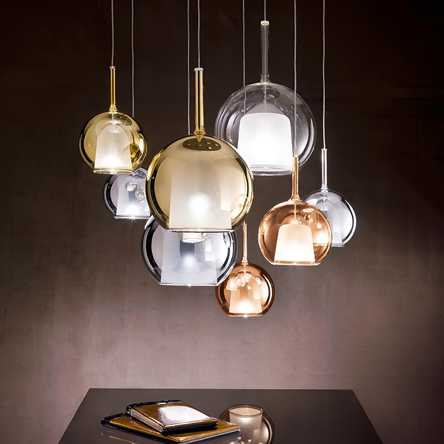 Modern Glass Pendant Lamp – Stylish Hanging Light