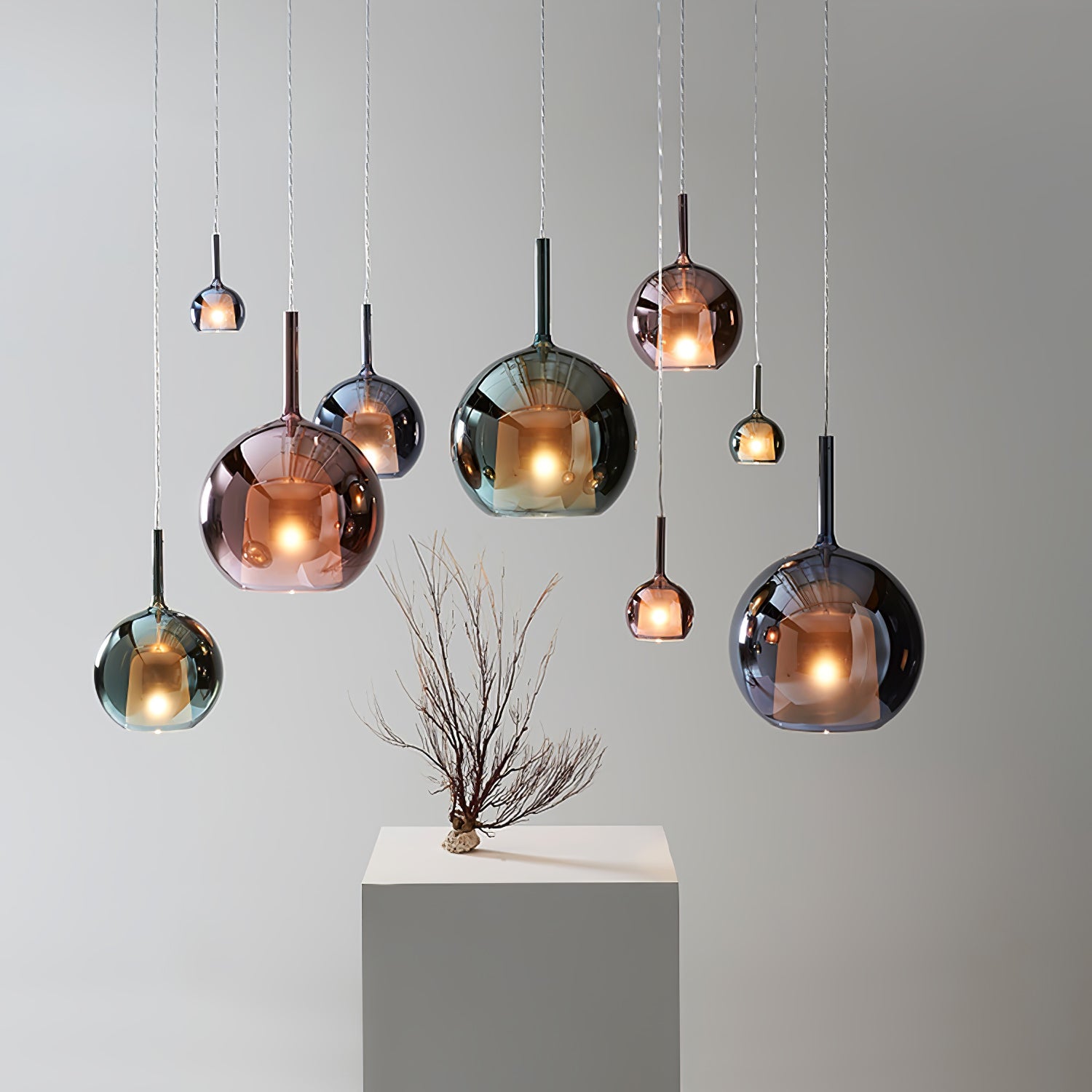 Modern Glass Pendant Lamp – Stylish Hanging Light