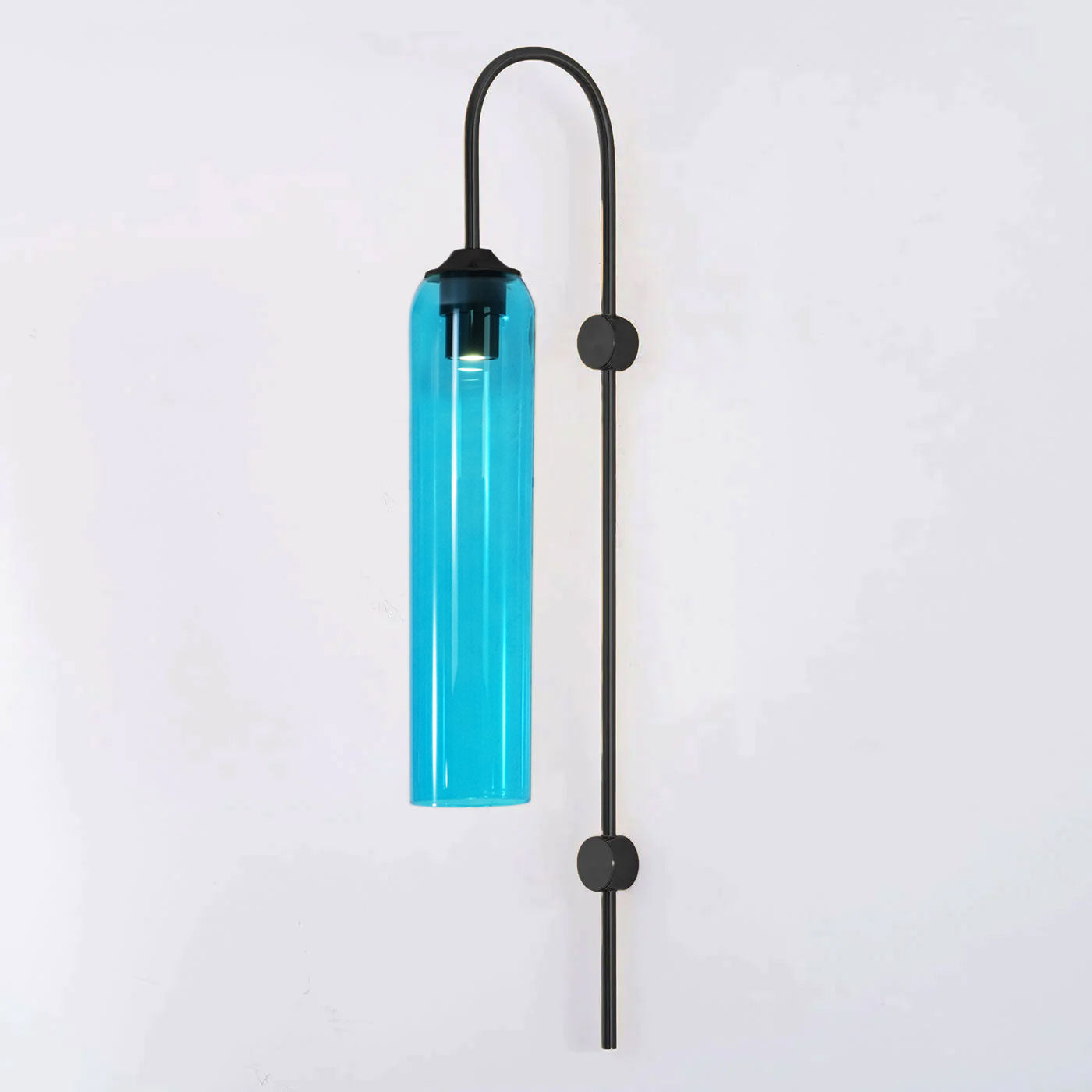 Modern Glass Wall Lamp – Cylindrical Tube Design