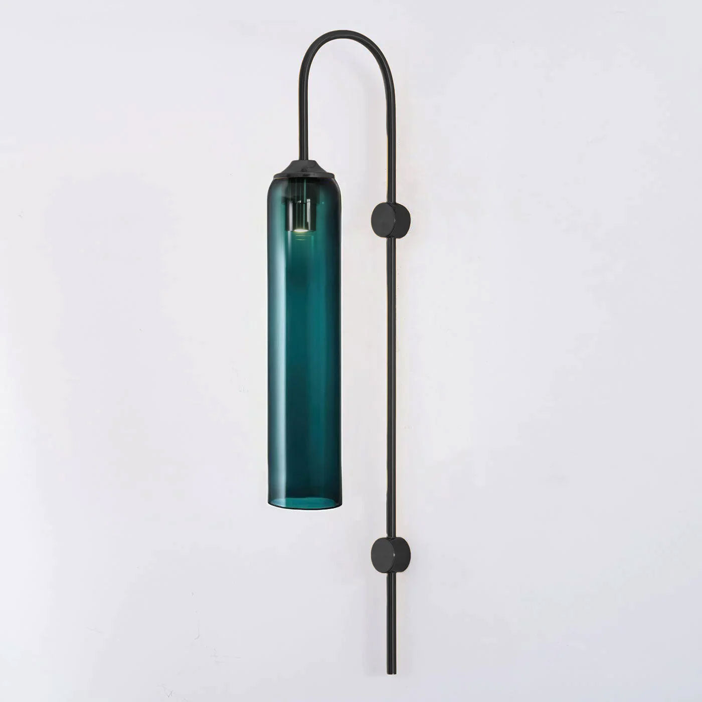 Modern Glass Wall Lamp – Cylindrical Tube Design