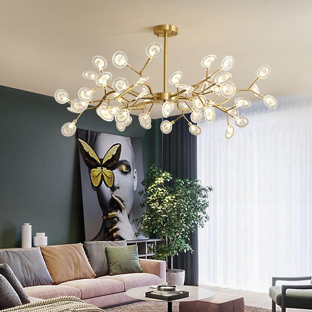 Modern LED Firefly Sputnik Chandelier – Unique Design