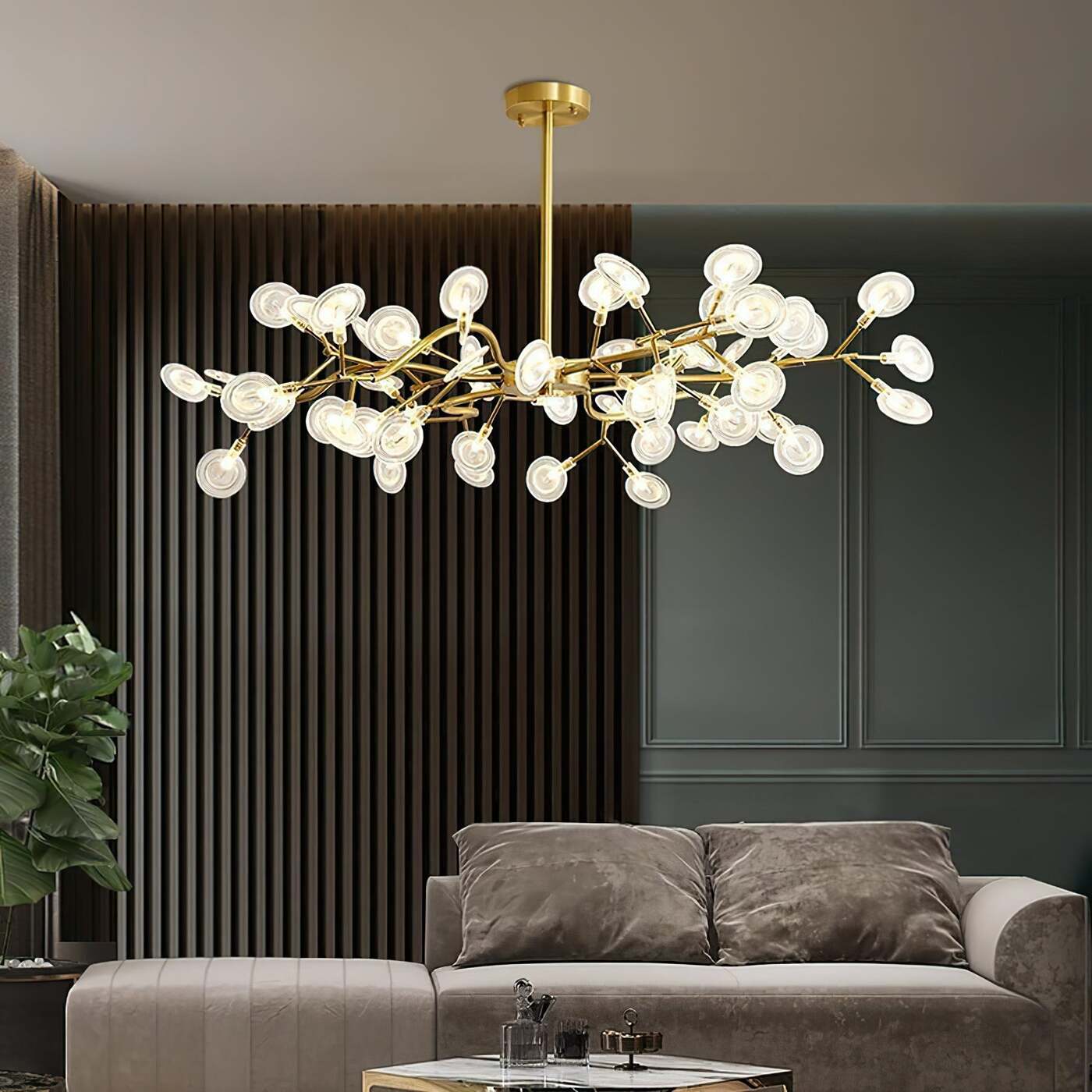 Modern LED Firefly Sputnik Chandelier – Unique Design