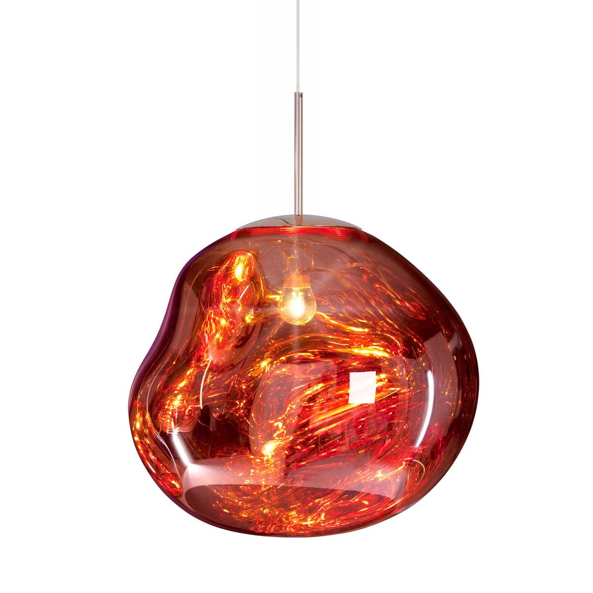 Modern Lava Pendant Lamp – Molten Glass Effect