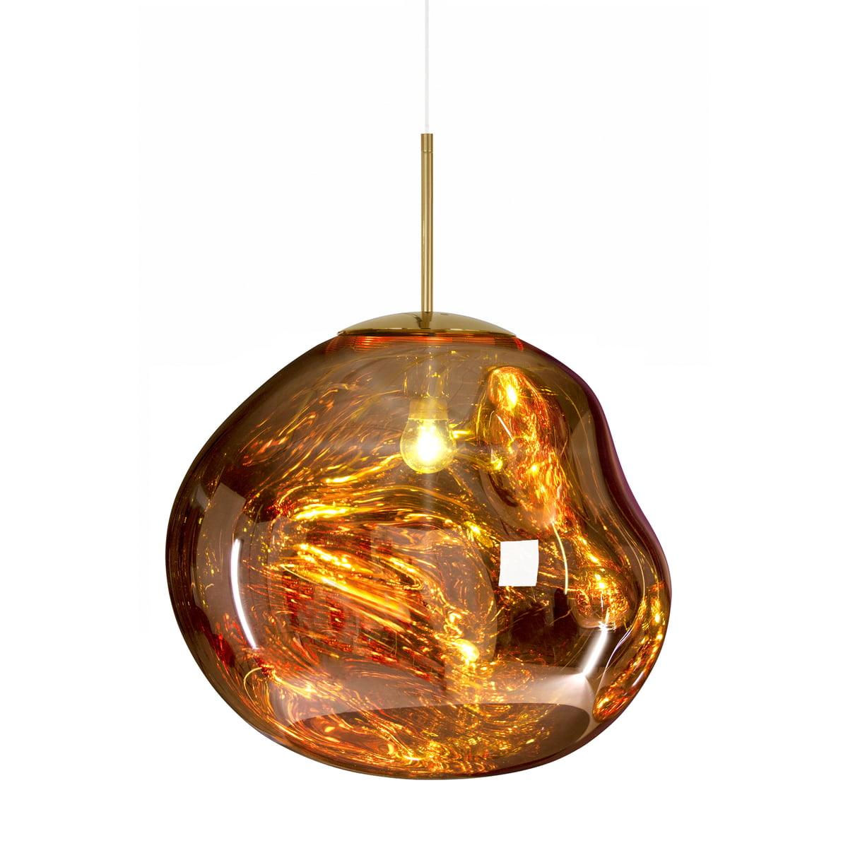 Modern Lava Pendant Lamp – Molten Glass Effect