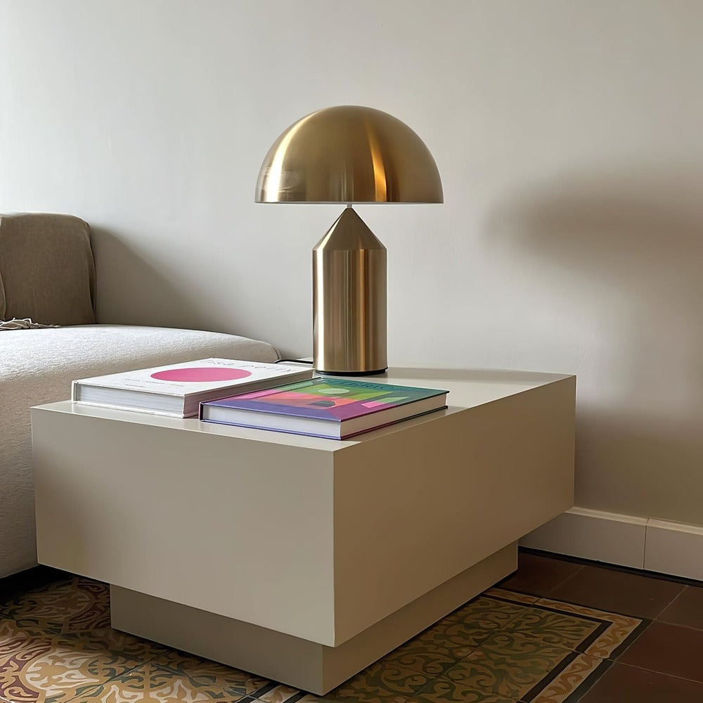 Modern Metal Table Lamp – Iconic Geometric Design