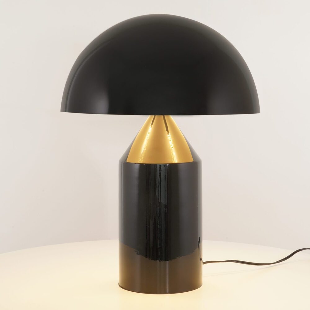 Modern Metal Table Lamp – Iconic Geometric Design