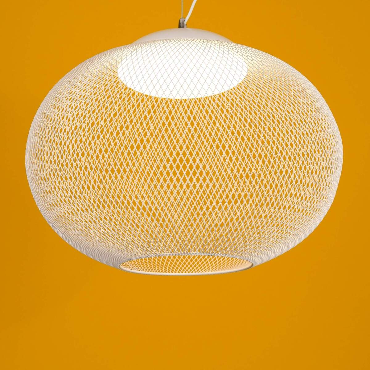 Modern Metallic Meshwork Pendant Lamp