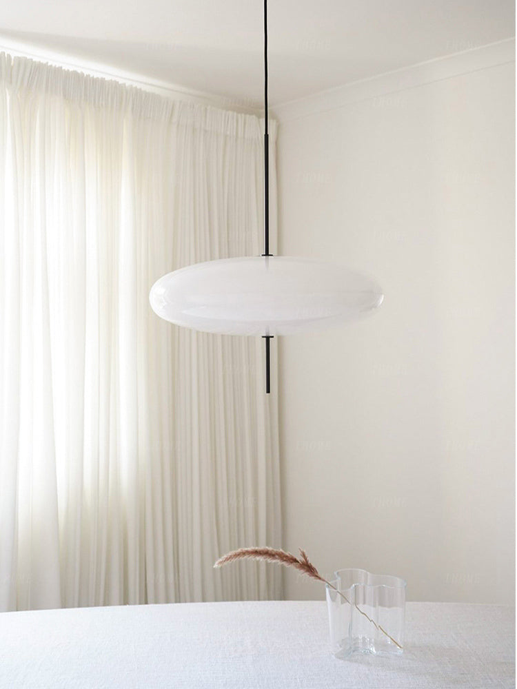 Modern Pendant Lamp – Lightweight Polymer & LED