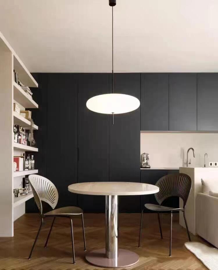 Modern Pendant Lamp – Lightweight Polymer & LED