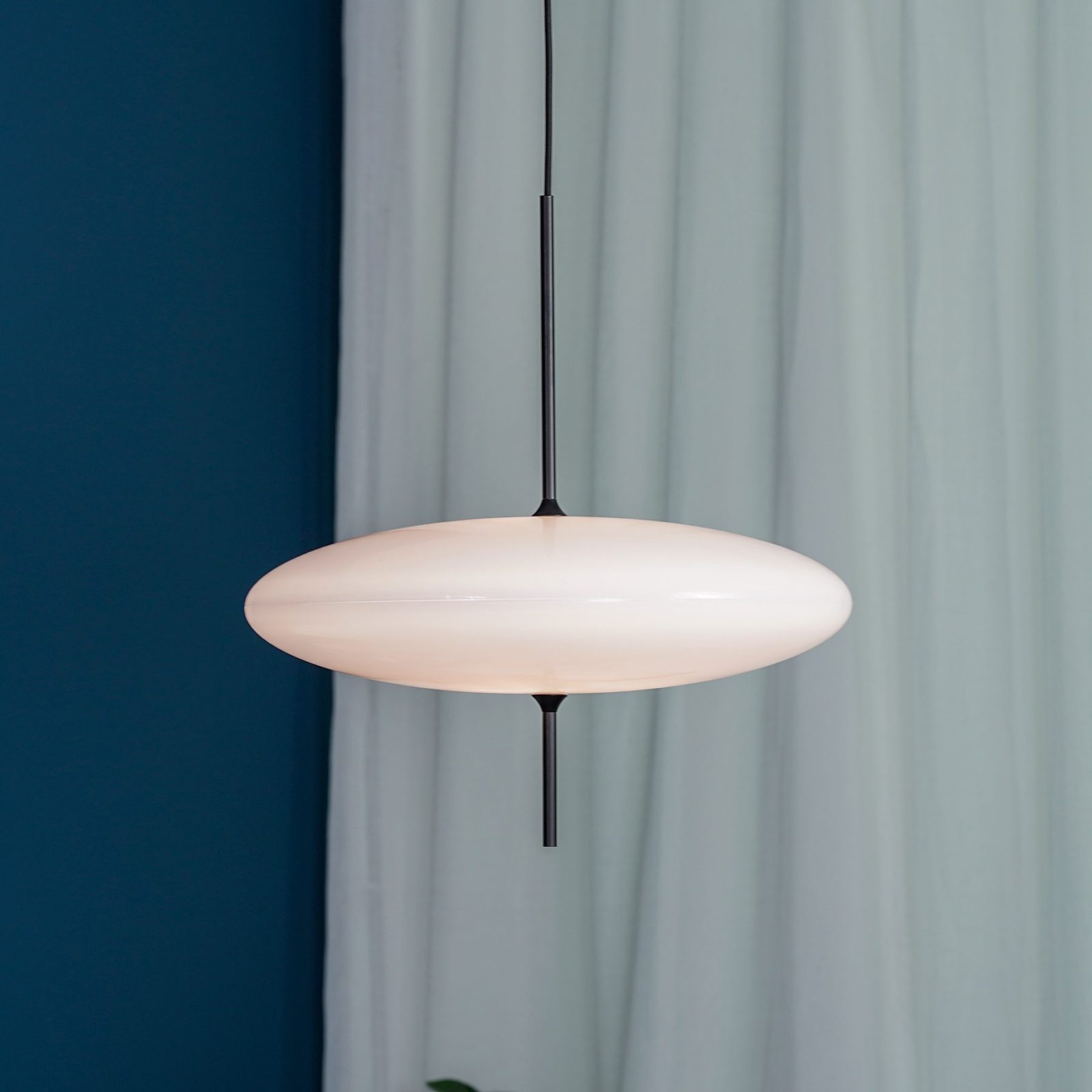 Modern Pendant Lamp – Lightweight Polymer & LED